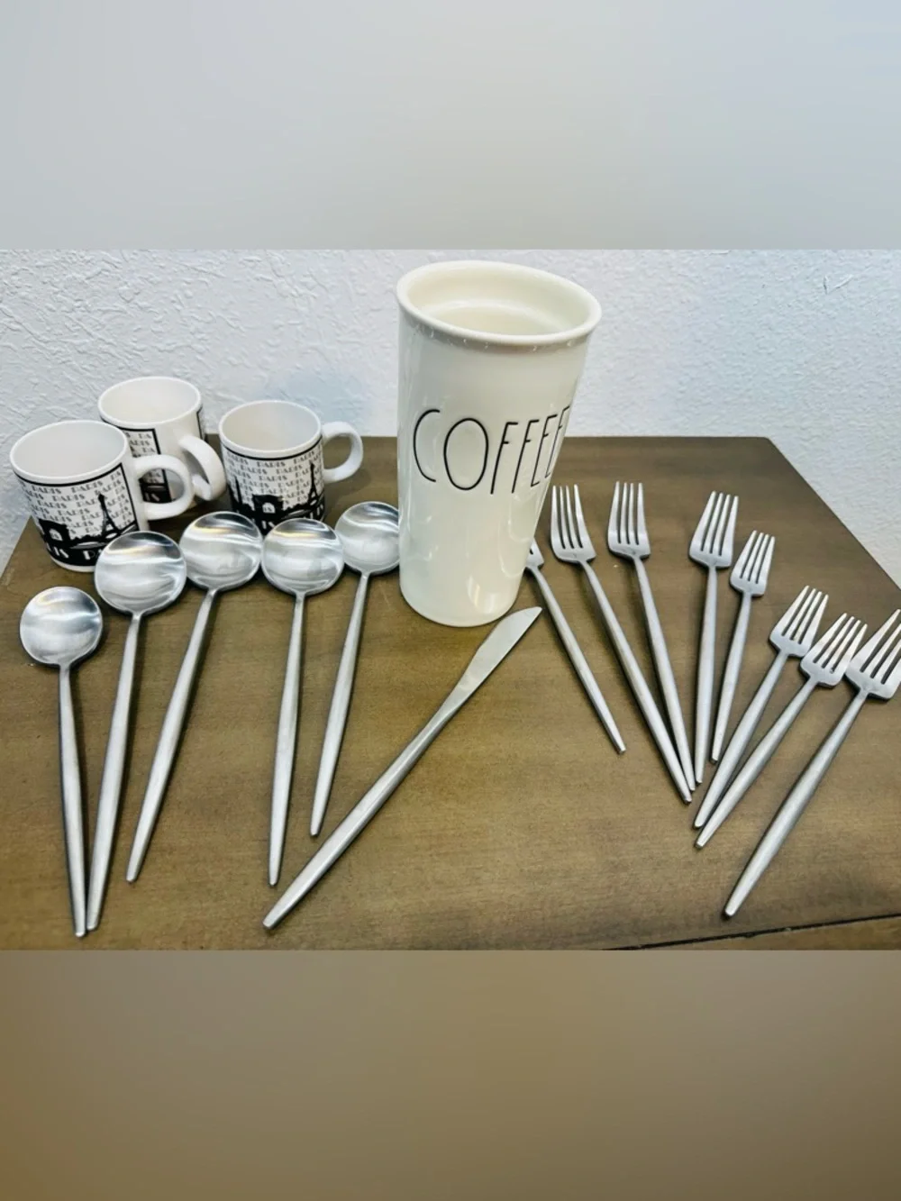 Stainless Steel Cutlery Bundle Set in Silver - Complete Home Dining Set